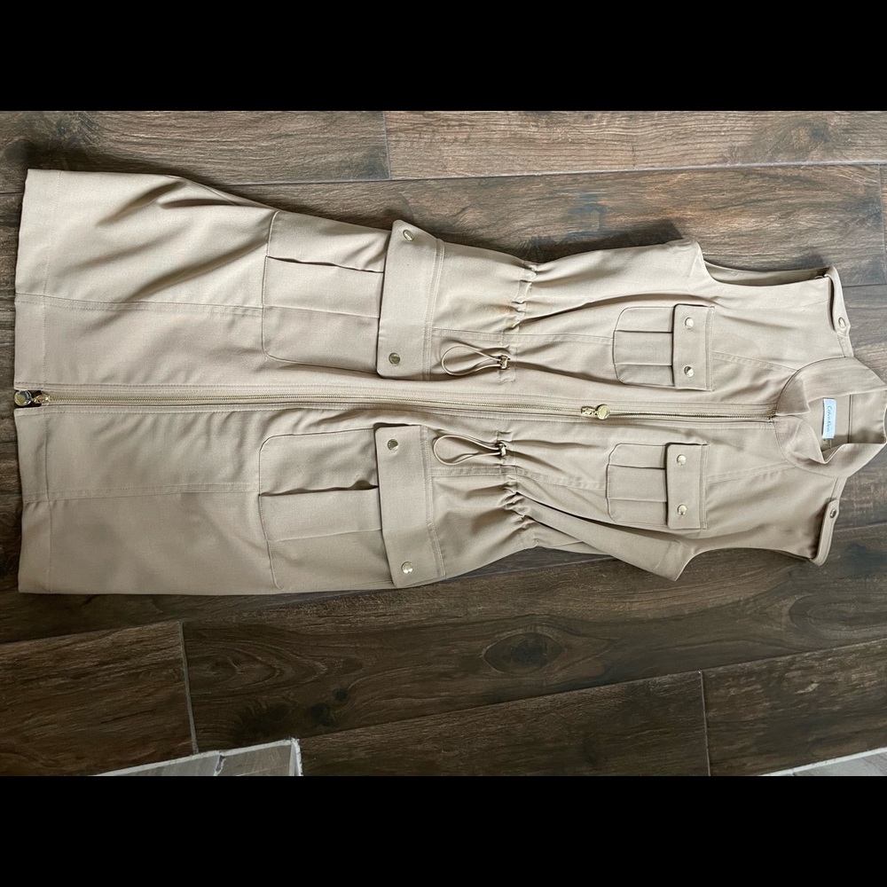 Khaki summer dress 👗